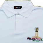 Italian pioneers polo shirt white
